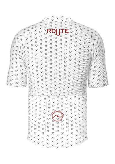 Sora Kırmızı/Beyaz Route Classic Slim Bisiklet Forması