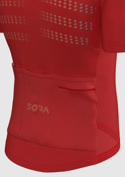 Sora Red Regular 3.0 Cycling Jersey 