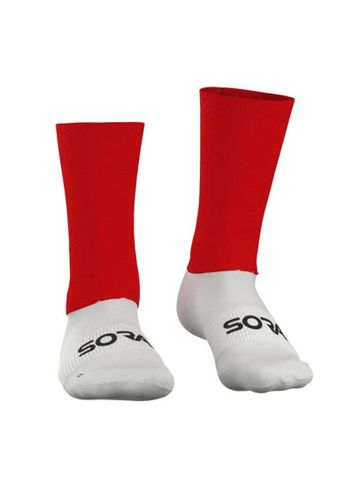 Sora Kırmızı Soft Bisiklet Çorabı