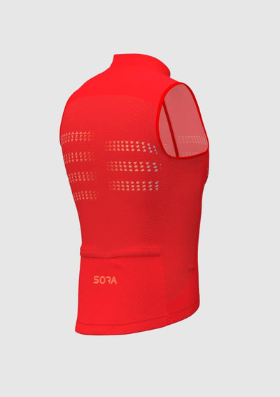Sora Kırmızı Ultra Light Bisiklet Yeleği