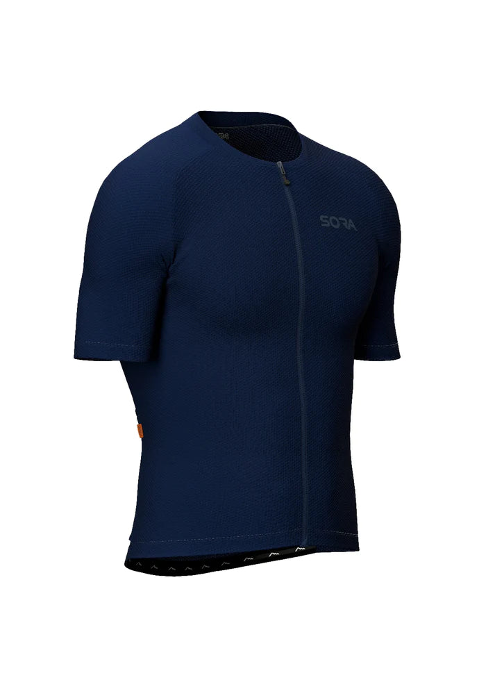 Sora Navy Blue Climb Core Cycling Jersey 