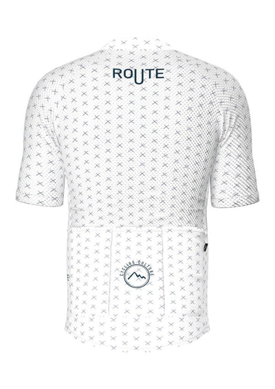 Sora Mavi/Beyaz Route Classic Slim Bisiklet Forması