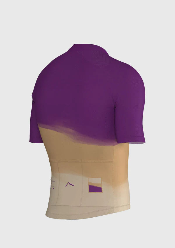 Sora Purple-Cream Classic 2 Cycling Jersey