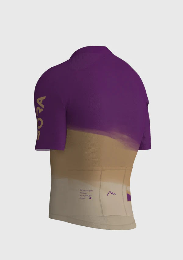 Sora Purple-Cream Classic 2 Cycling Jersey