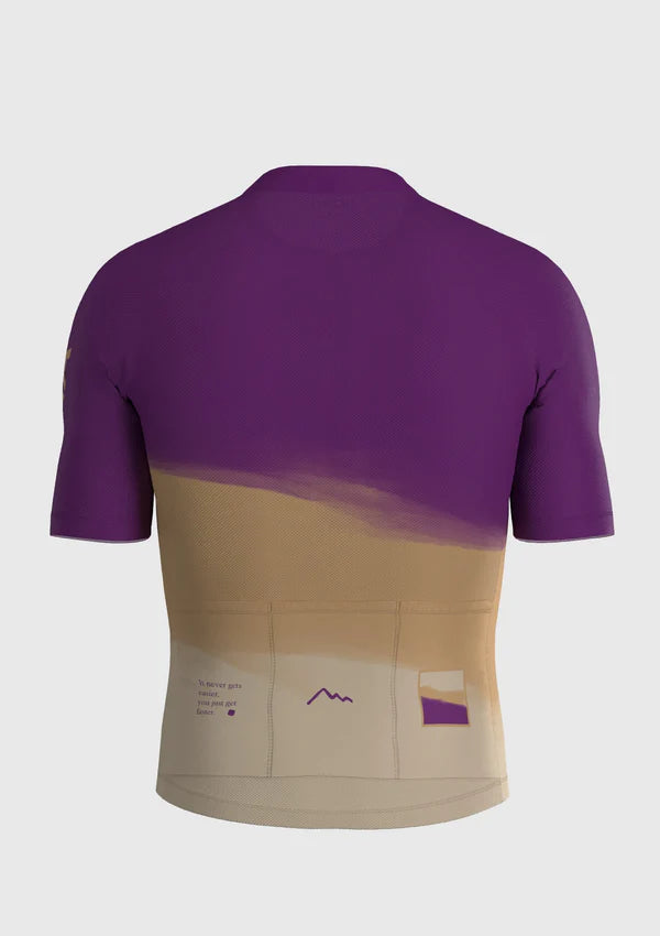 Sora Purple-Cream Classic 2 Cycling Jersey