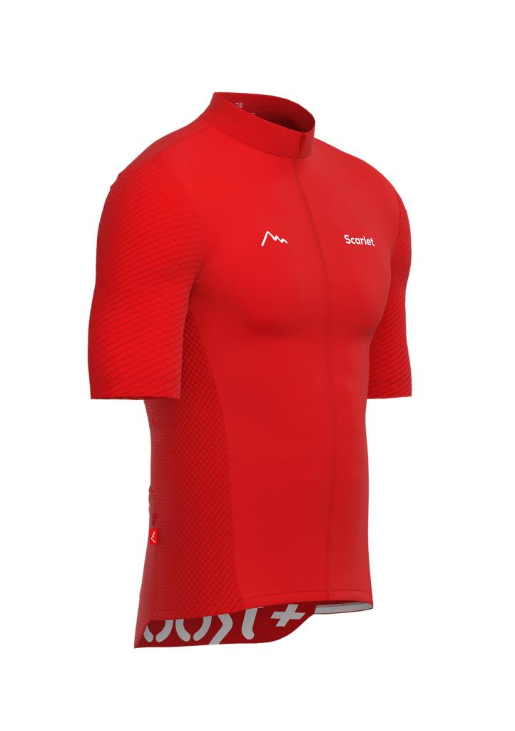 Sora Scarlet Boost+ 2.0 Short Sleeve Summer Cycling Jersey