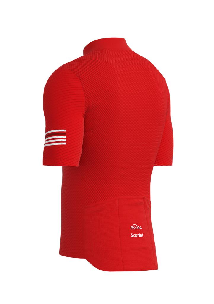 Sora Scarlet Boost+ 2.0 Short Sleeve Summer Cycling Jersey