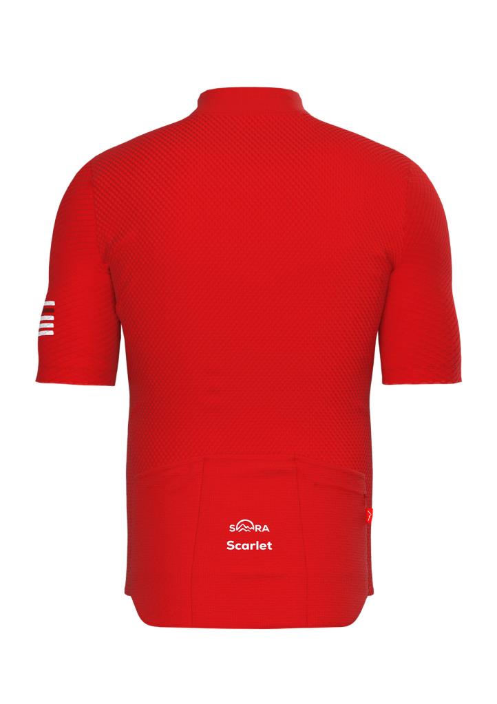 Sora Scarlet Boost+ 2.0 Short Sleeve Summer Cycling Jersey