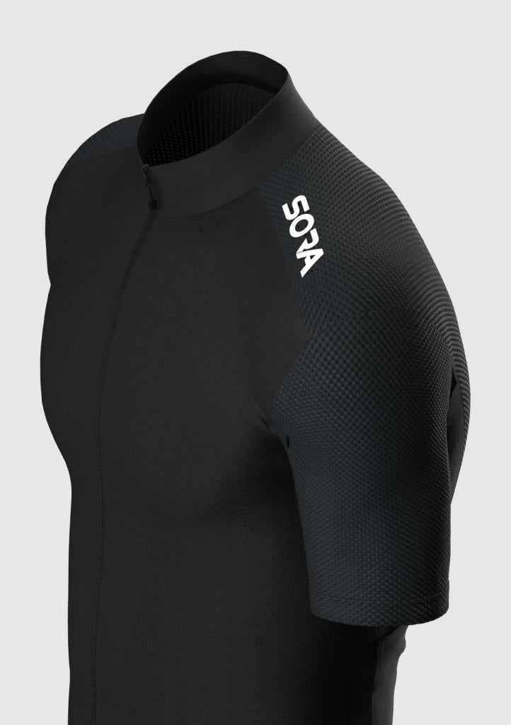 Sora Sora Siyah Pro Team Zone Bisiklet Forması