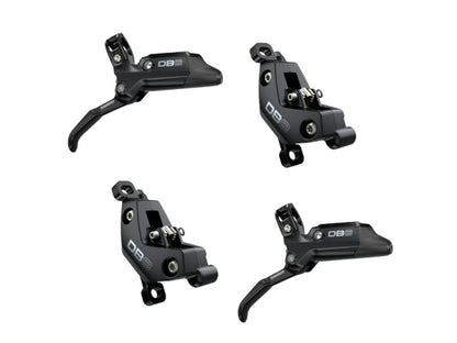 Гидравлический дисковый тормоз Sram DB8 Комплект передних и задних минеральных тормозов