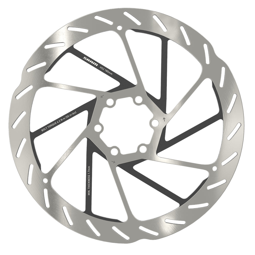 Sram HS2 6 Screw Rounded Disc Brake Rotor 