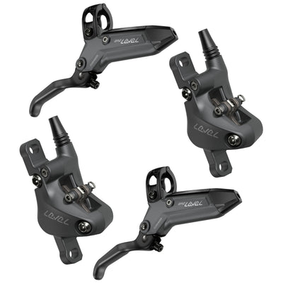 Sram Level Bronze Stealth 2 Piston Hydraulic Disc Brake Set Front Rear