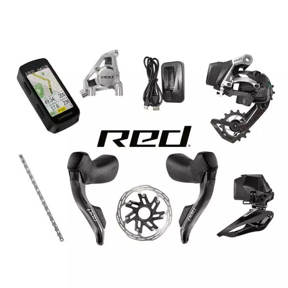 SRAM Red E1 AXS Powermetre Yol Grup Set 2x12 48-35 172.5mm Hammerhead