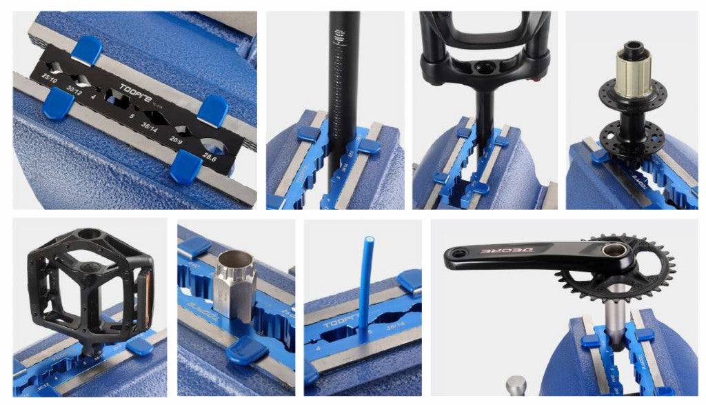 Toopre TL-318 Çoklu Mil Tutucu Adaptör Mengene Uyumlu ANH-400