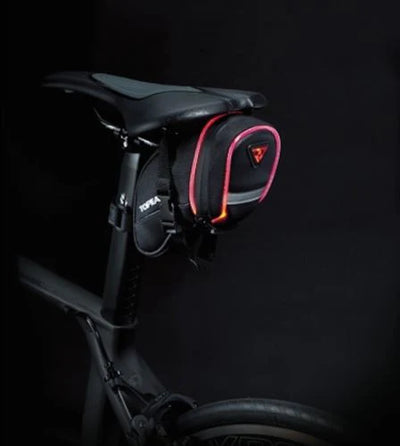 Topeak Aero Wedge IGlow Led Işıklı Sele Altı Çanta 0.5L Small TIG-AW02