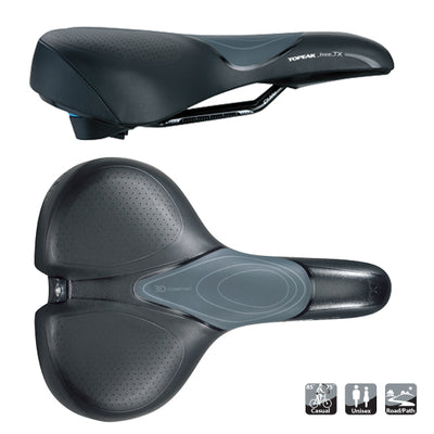 КОМФОРТНОЕ СИДЕНЬЕ TOPEAK FREE TX 3D 