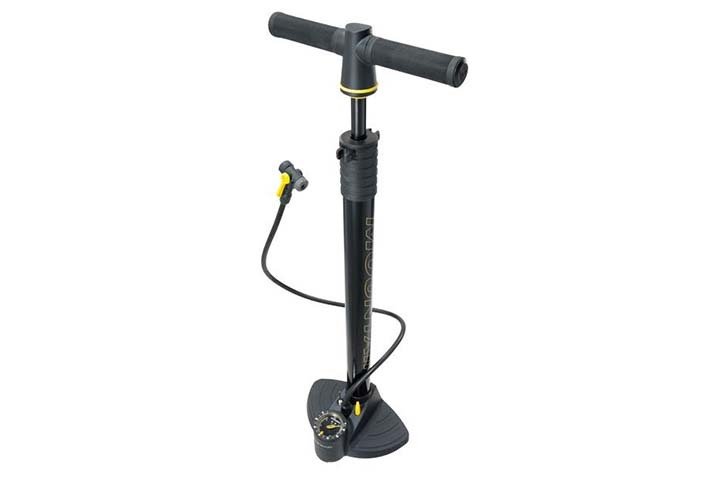 Topeak JoeBlow Mountain Pedestal Bicycle Pump with Indicator TJB-MT1 75PSI/8Bar