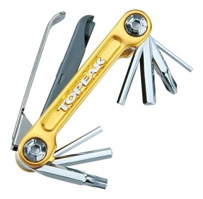 Topeak Mini 9 Pro Multi Tool 9 Fonksiyonlu Bisiklet Alyen Çakı Seti Sarı TT2551GD