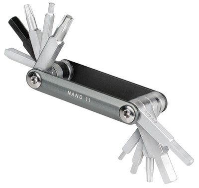 Topeak Nano 11 Alyen Anahtar Seti CNC Kesim 9 Fonksiyonlu TT2625 250501