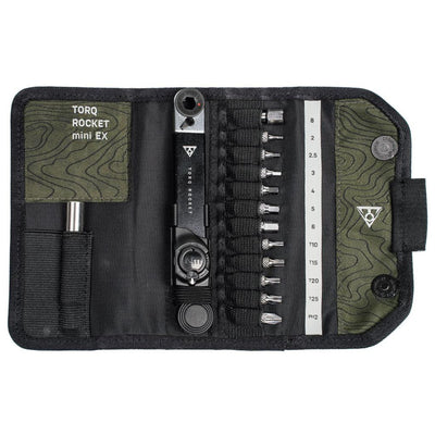 Topeak Torq Rocket Mini EX Torque Tool 2-10Nm TT2622 11 Different Tips 250494