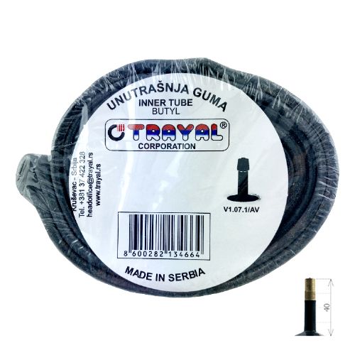 Trayal 26x1.50 2.125 AV-40 Kalın Sibop İç Lastik LSI-151