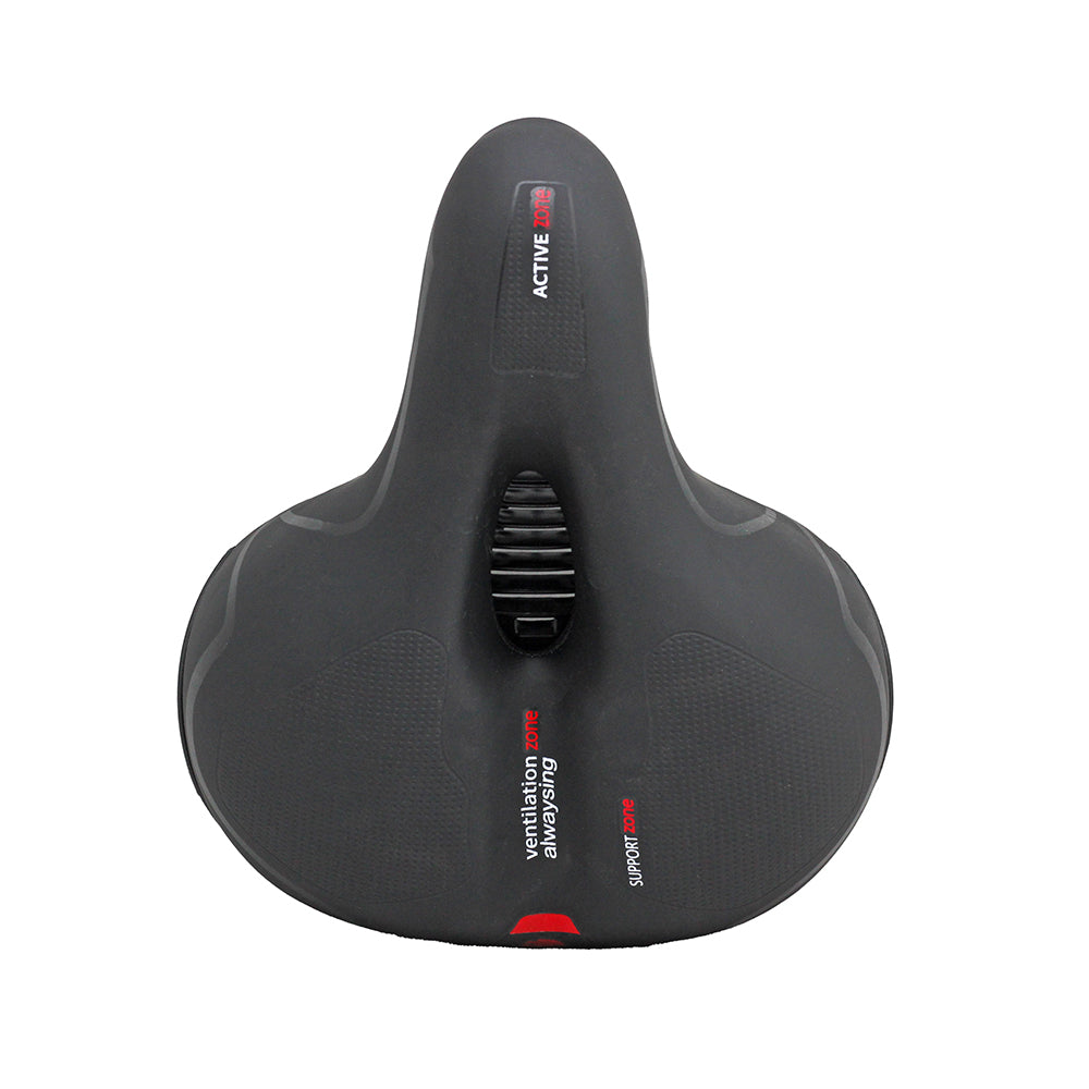UGR Support Zone Wide Spring Bicycle Saddle SLE-359