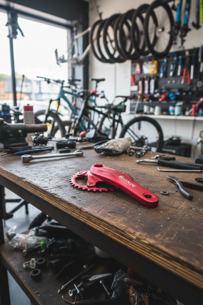 UGR Tekli Aynakol 32T 170mm Kırmızı 10804