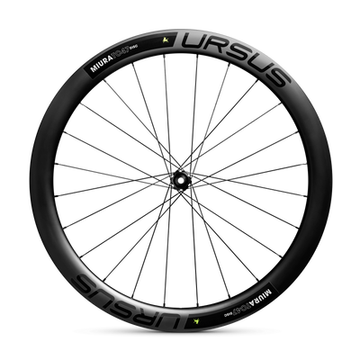 Комплект колес для шоссейного велосипеда URSUS Miura TC47 Carbon с центральным креплением, бескамерные, 12x100/12x142 мм, JNT-805