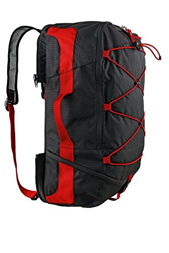 VAUDE KARAKORUM BİSİKLET TUR HEYBESİ 68 LT SİYAH-KIRMIZI