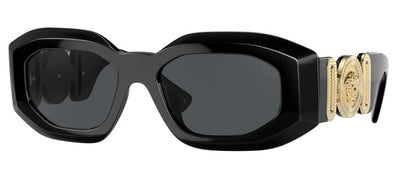 Versace 0VE4425U Sunglasses GB1/87 Black Dark Gray 54 Ekartman