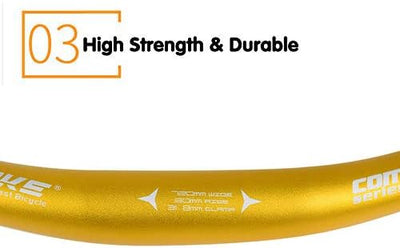 Wake Alüminyum Gidon 780mm Riser 31.8mm Gold