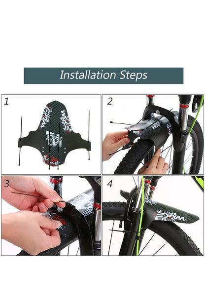 Wake Kadro ve Maşa Plastik Çamurluk WK-F002 Farklı Desenlerde