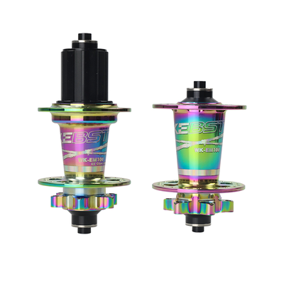 Wake Rainbow Loud Front and Rear Hub Set 32 ​​Holes Oilslick QR 12157