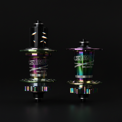 Wake Rainbow Loud Front and Rear Hub Set 32 ​​Holes Oilslick QR 12157