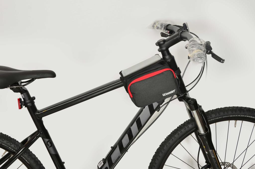 Wooster BigBag Saddle Bag with Phone Holder on the Frame in Different Colors