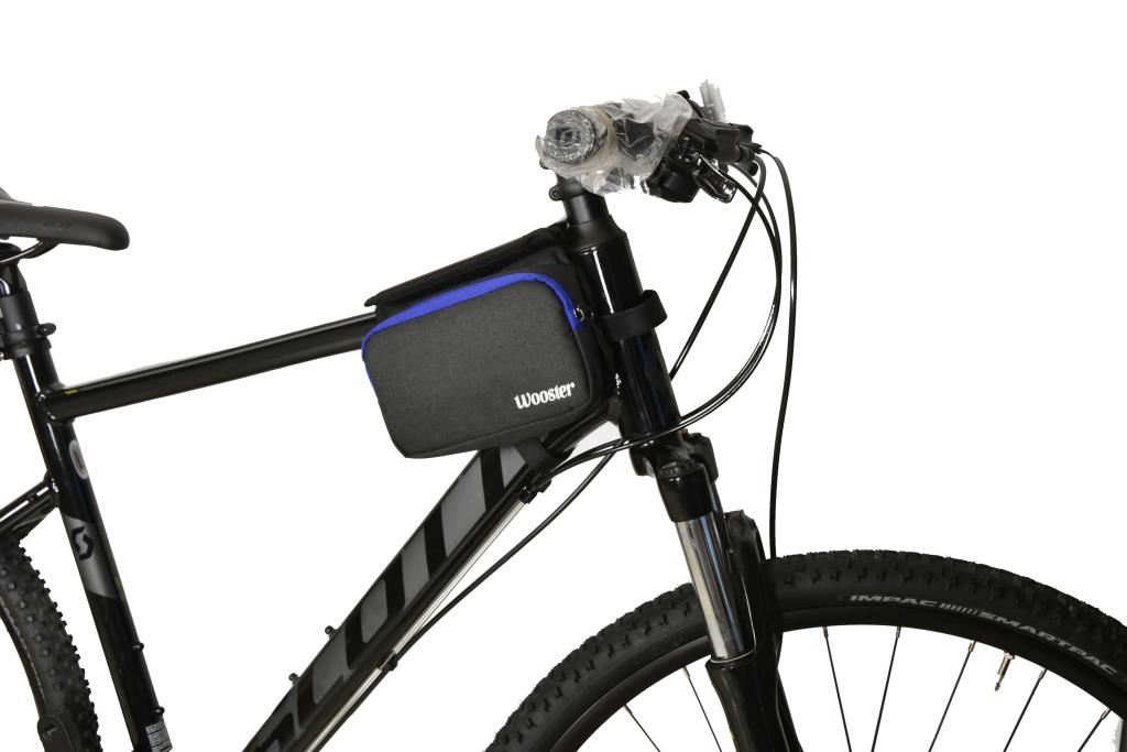 Wooster BigBag Saddle Bag with Phone Holder on the Frame in Different Colors