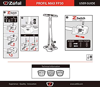 Zefal Pedestal Pump Profile Max Fp30 