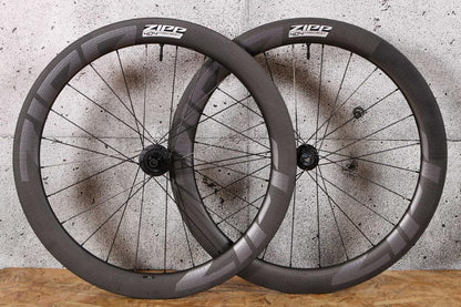 Zipp 404 Firecrest Carbon Tubeless Disc Compatible Centerlock Bicycle Wheel Set 