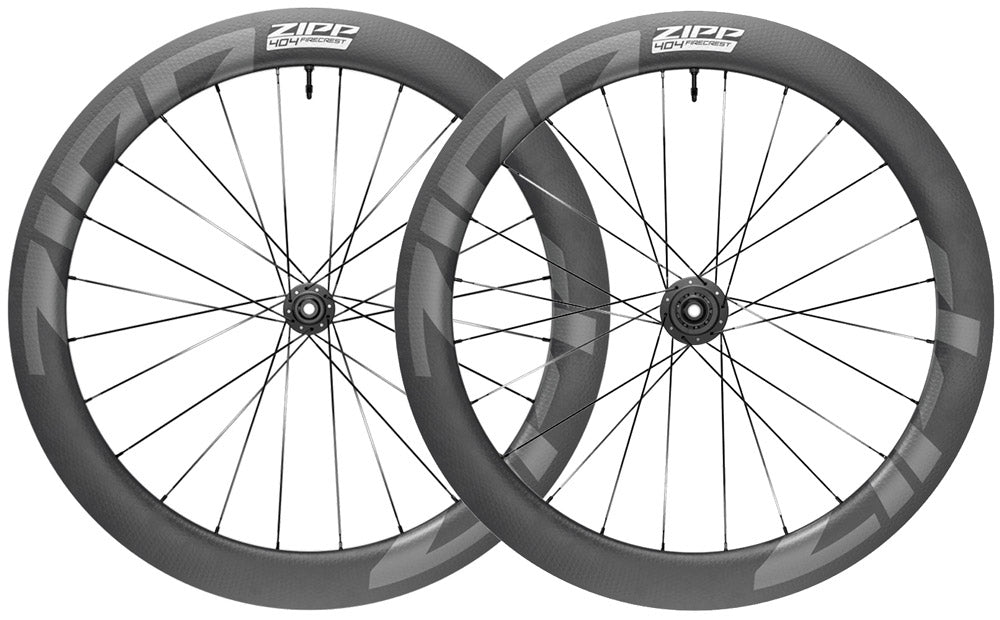 Комплект велосипедных колес Zipp 404 Firecrest Carbon с бескамерными дисками и центральным замком 