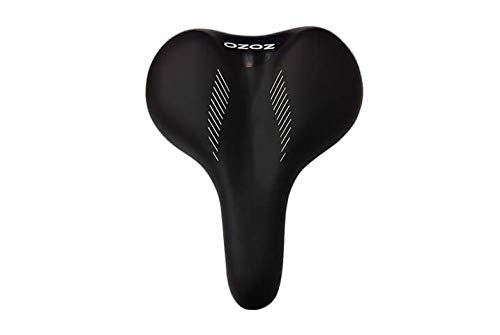 Zozo Wide Bicycle Saddle Black WL-6621-1