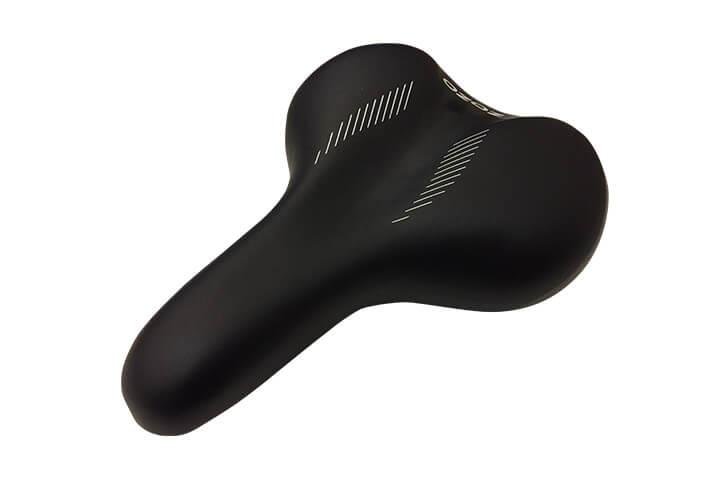 Zozo Wide Bicycle Saddle Black WL-6621-1