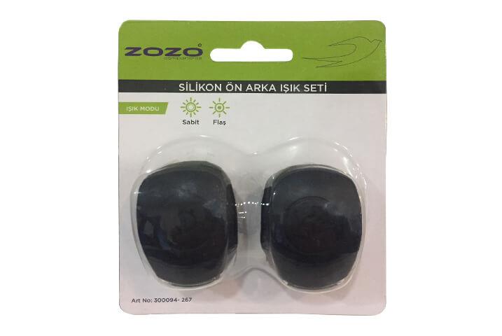 Zozo Front Rear Bicycle Lighting Set 267-2 